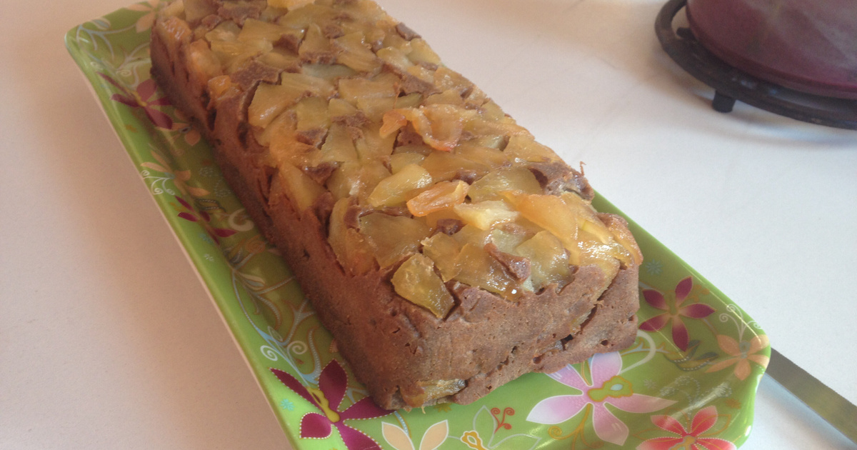 Recette - Gateau à la farine de sarrasin et aux pommes | 750g