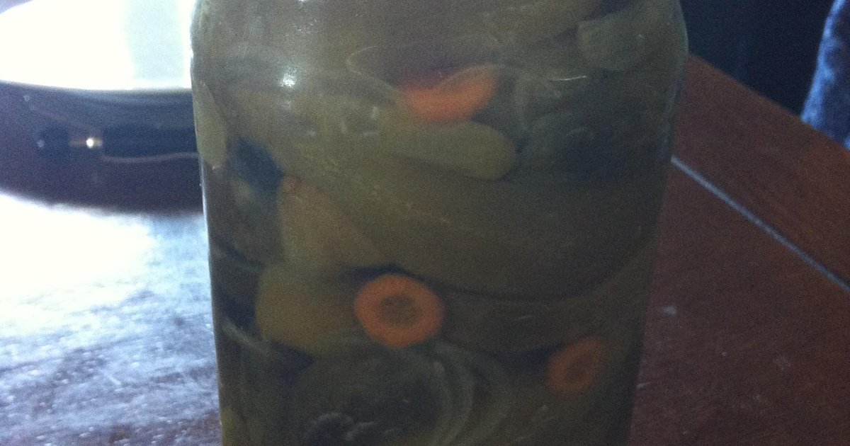 Recette Conserve de cornichons 750g