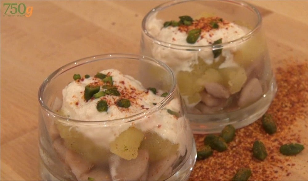 Aumônière Boudin Blanc Pommes Diner Presque Parfait