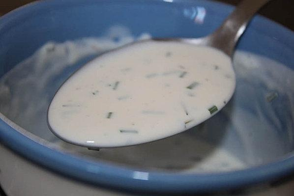 Recette - Sauce crème fraîche - citron - ciboulette | 750g