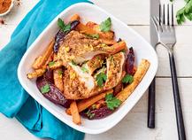 POISSON, ÉPICES ET LÉGUMES SAUTÉS