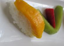 Recette Sushis De Riz Noir Au Caprice Des Anges Et La Mangue G