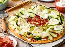 TARTE CHORIZO COURGETTES