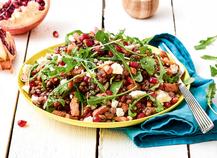SALADE DE LENTILLES À LA GRENADE