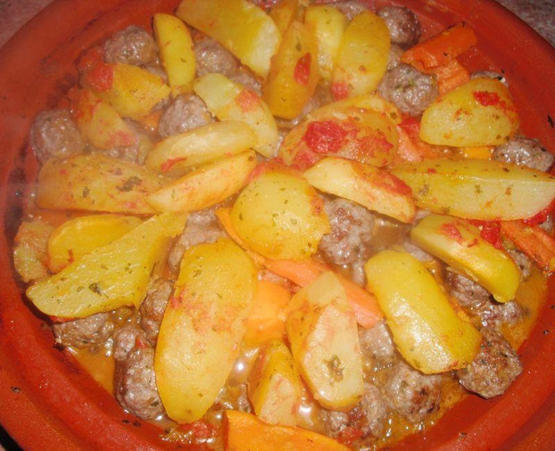 Recette Tajine de boulettes Kefta 750g