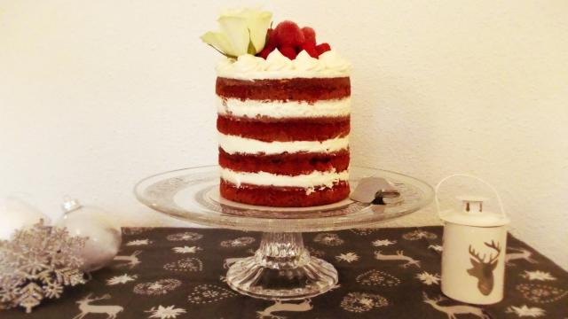 Recette Red Velvet Naked Cake Aux Framboises G