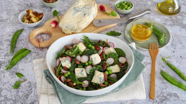 Recette Salade printanière primeur au Gorgonzola AOP 750g