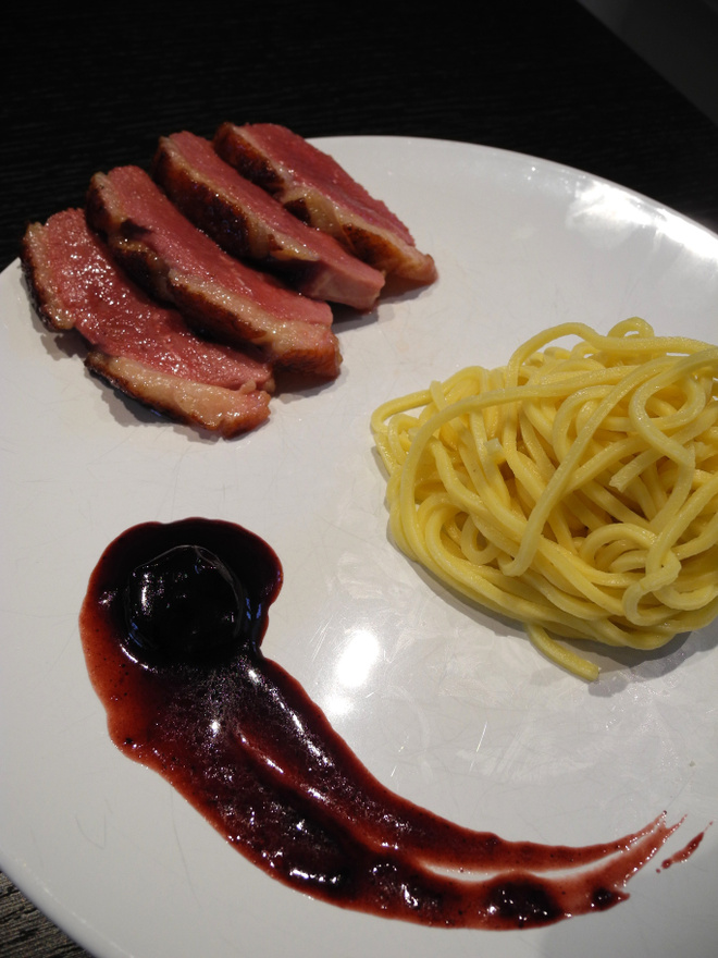 Recette Magret de canard, sauce à la cerise 750g