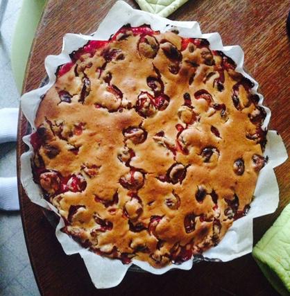 39+ Cake Aux Poires Et Prunes Background