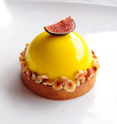 Tarte corse citron, châtaigne et figues
