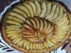 Tarte aux pommes avec sa couverture vanillée