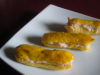 Mini éclairs saumon fumé, crème de citron