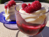 Parfait glacé à la framboise et au mascarpone