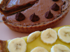 Tarte à la mousse au chocolat et à la banane