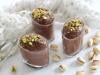 Mousse au chocolat vegan aux pistaches