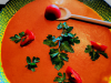 Velouté de tomates à la crème et épicée