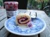 Gâteau roulé à la framboise