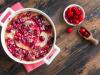 Clafoutis aux cranberries au thermomix