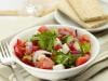 Salade de Caprice des Dieux et tomates