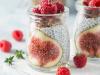 <p>Pudding aux graines de chia, fraises, framboises et figues. Gettyimages</p>