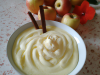 Crème vanillée aux pommes