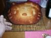 Gâteau au yaourt avec morceaux de pomme