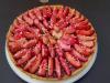 Tarte aux nectarines et pistaches concassées