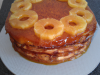 Gâteau ananas caramel tout prêt