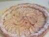 Tarte aux pommes avec sa couverture vanillée