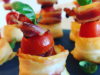 Feuilletés apéritif aux tomates et bacon