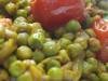 Curry indien petits-pois tomates