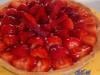 Tarte aux fraises traditionnelle à la crème pâtissière