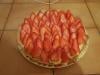 Tarte aux fraises traditionnelle à la crème pâtissière