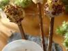 Brochettes de lotte aux amandes