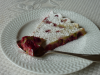 Clafoutis framboises-pistaches.