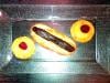 Eclair au foie gras compotée de mangue