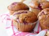 Muffins framboises et chocolat blanc