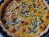 Quiche au roquefort