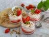 Mousse à la fraise express sans gélatine