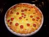 Clafoutis aux tomates cerises et vache qui rit