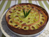 Clafoutis aux poireaux facile fait maison