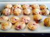 Muffins chocolat blanc et fraises