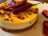 Cheesecake au poivron, chorizo et gelée de piment