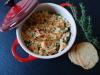 Crumble aux légumes du soleil et sablés au parmesan