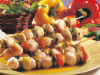 Brochette de poulet italienne