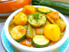 Tajine de courgettes, patates douces au Companion