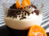 Mandarine curd et mousse au chocolat blanc