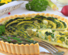 Quiche aux légumes de printemps