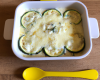 Courgettes à la crème et gruyère