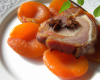 Echine de porc aux abricots secs